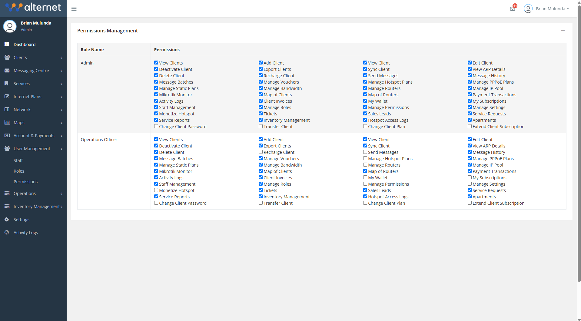 Permissions Management